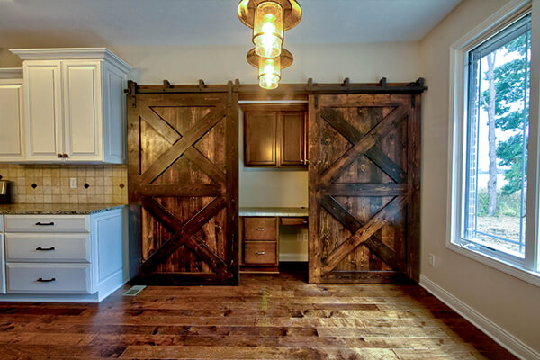 Custom Barn Door Indianapolis  | J R Lazaro Builders 