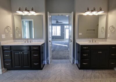 Bedroom and Bathroom