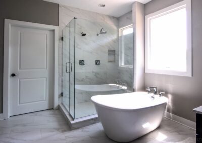 Bedroom and Bathroom