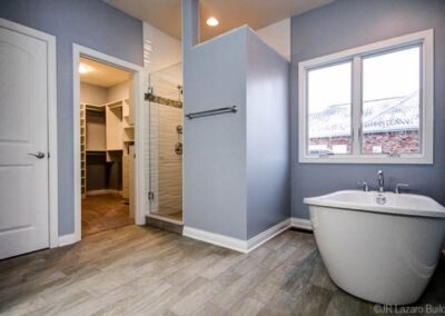 Bedroom and Bathroom