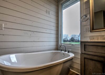 Bedroom and Bathroom