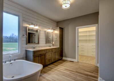 Bedroom and Bathroom