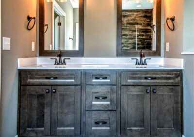 Bedroom and Bathroom